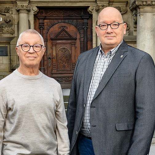 Michael Dubielczyk (BV Mitte), Jörg Nikulka (BV Walsum